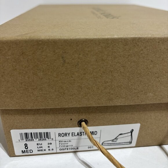 Gentle Souls Women’s Rory Elastic Mid Sneakers Black, Size 8 M - Picture 7 of 7